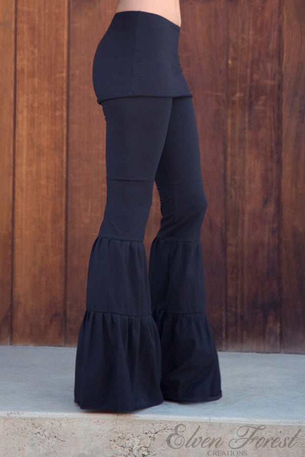 Zumi Flow Pants with triple tiered flares