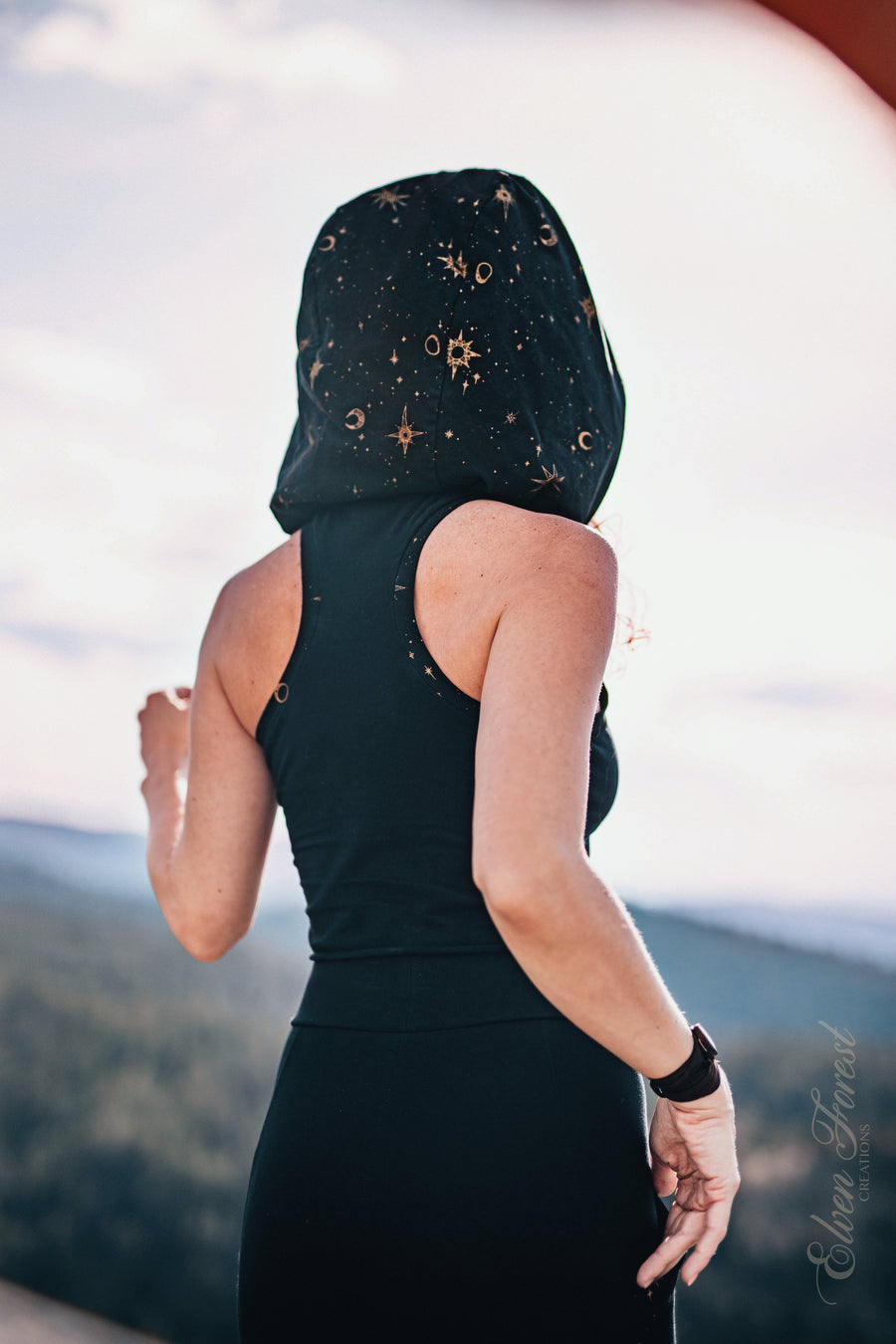 Celestial Hoodie Crop