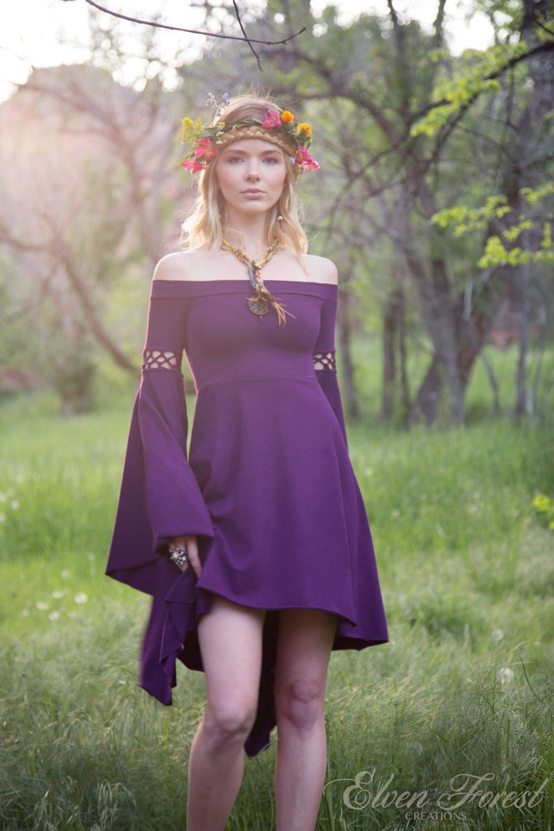 Summer&#39;s Eve Dress ~ Elven Forest, Festival Clothing, Ren Faire