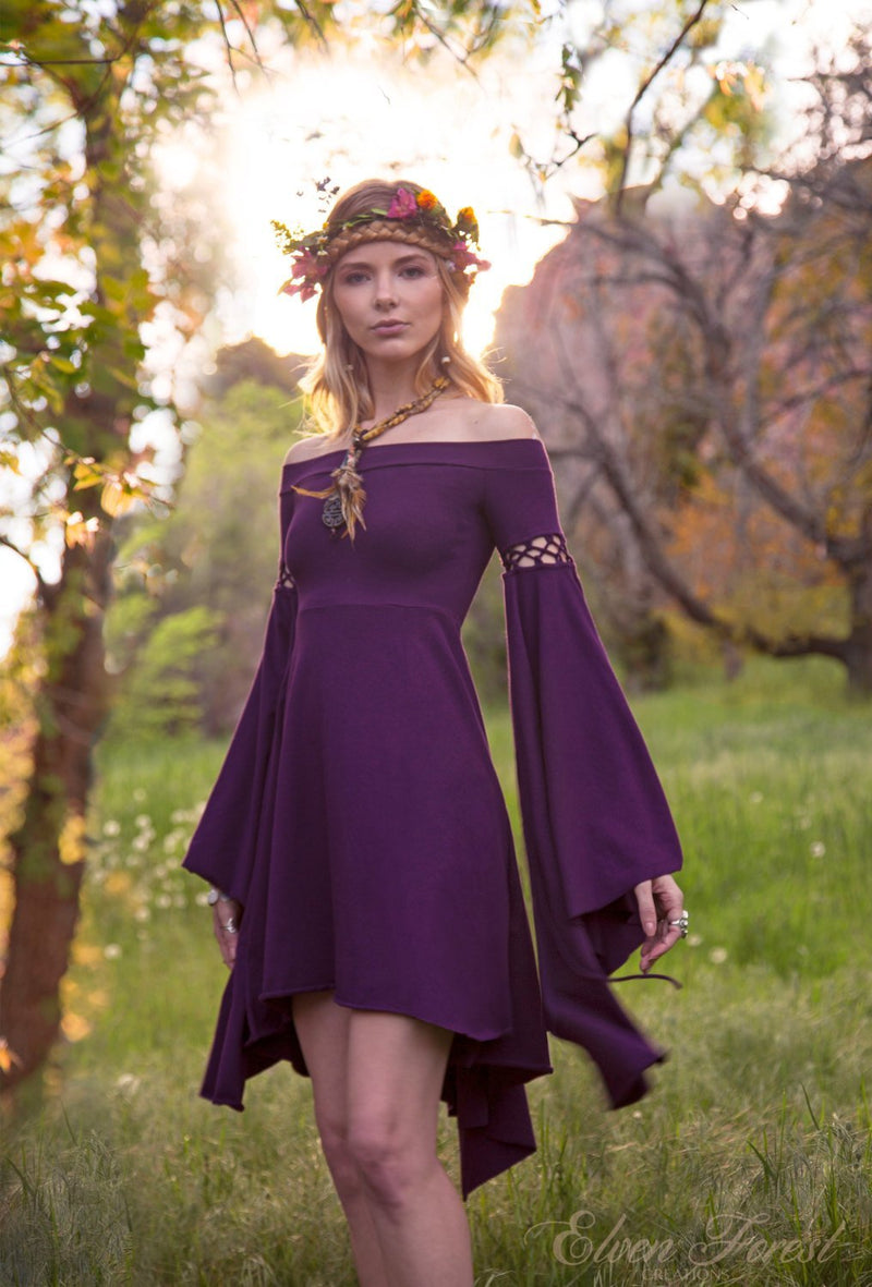 Summer&#39;s Eve Dress ~ Elven Forest, Festival Clothing, Ren Faire