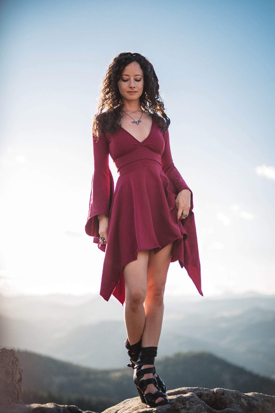 MiraBell Sleeve Pixie Dress