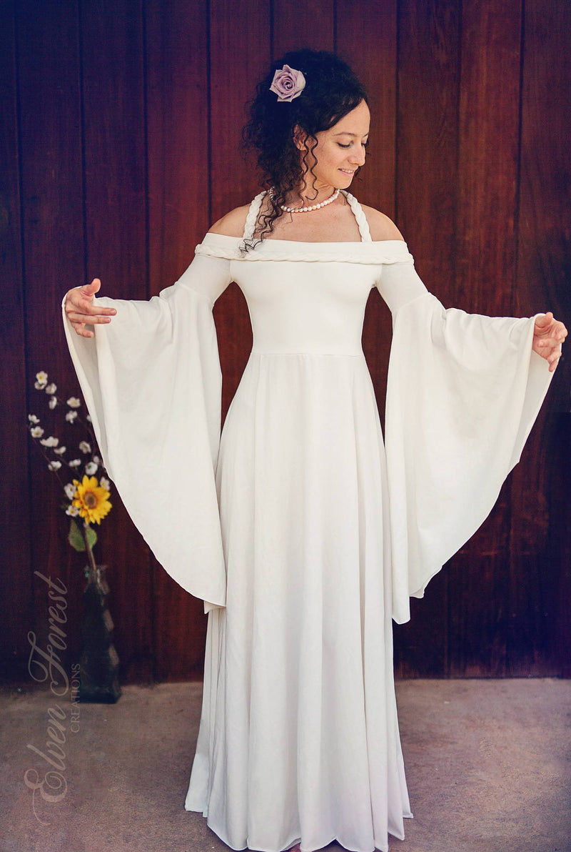 Off Shoulder Pleat Folds Glitter Shiny Sparkle Wedding Dress Bridal Ball  Gown Ivory Princess Fairy Tale - Etsy