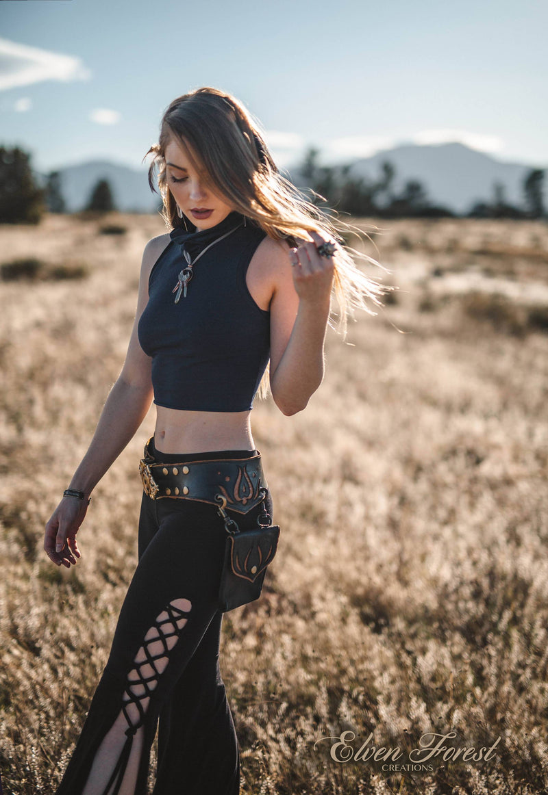 Mohana Devi Lace Up Pants  Earthy clothing inspired by fairytale