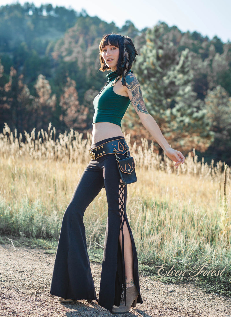 Mohana Devi Lace Up Pants  Earthy clothing inspired by fairytale