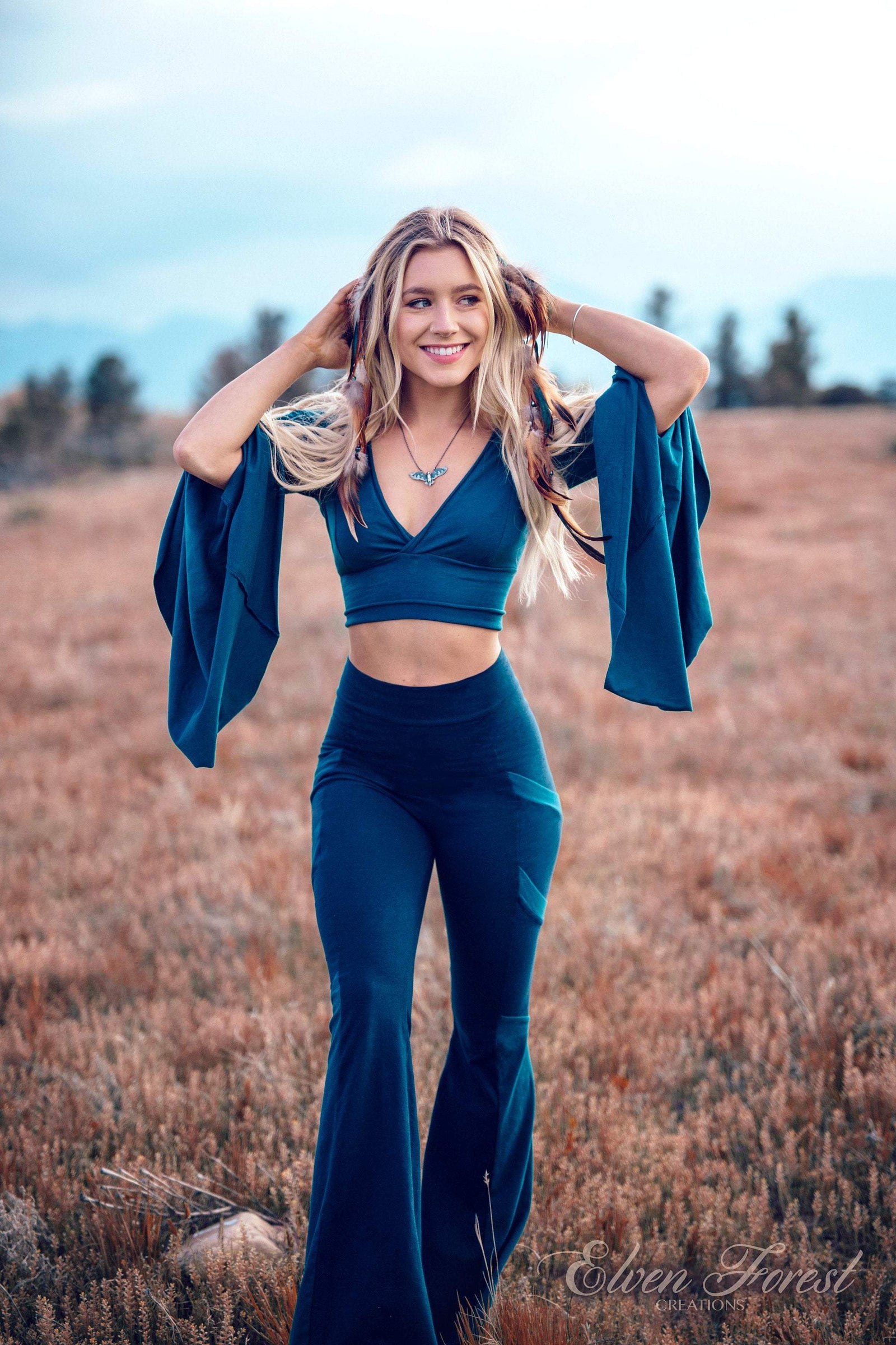 Bell Sleeve Pixie Top | Earthy clothing inspired by fairytale and festivals  as well as by underground communities of artists and travelers.