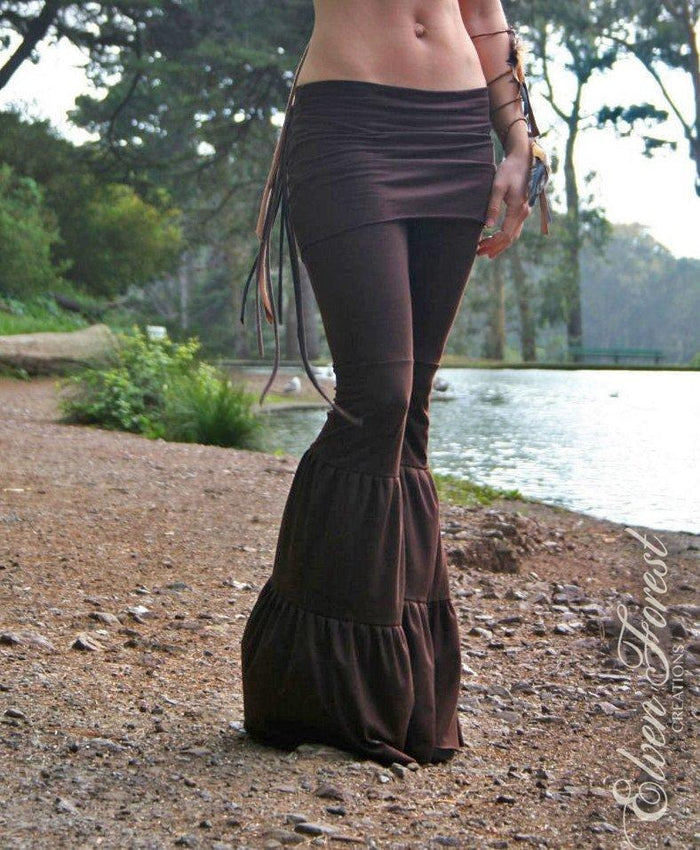 Zumi Flow Pants with triple tiered flares | Earthy clothing