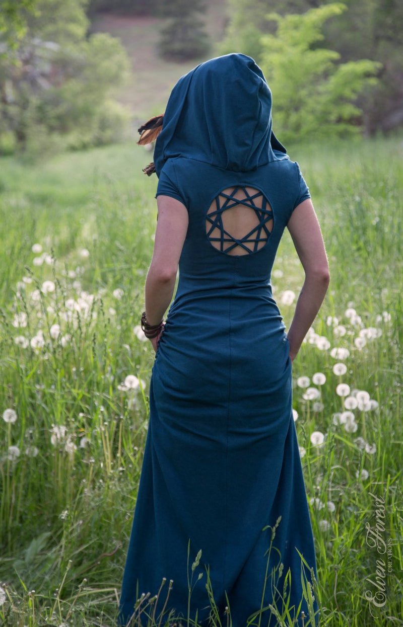 Kaleidoscope Dreamcatcher Dress ~ Casual Version ~ Elven Forest, Festival clothing