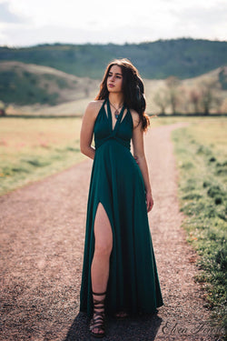 PREMADE Collection: Wrap and Tie Gown