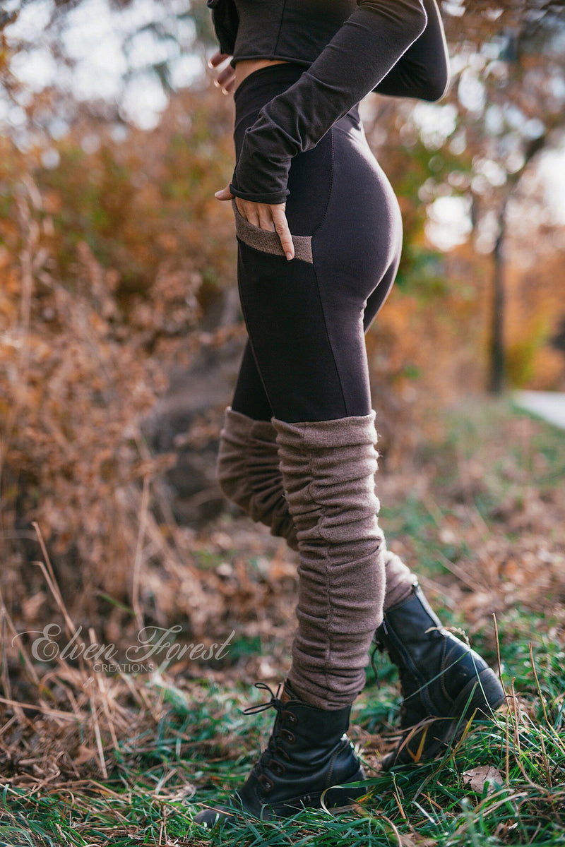 Sweater Warmer Pocket Leggings  Earthy clothing inspired by
