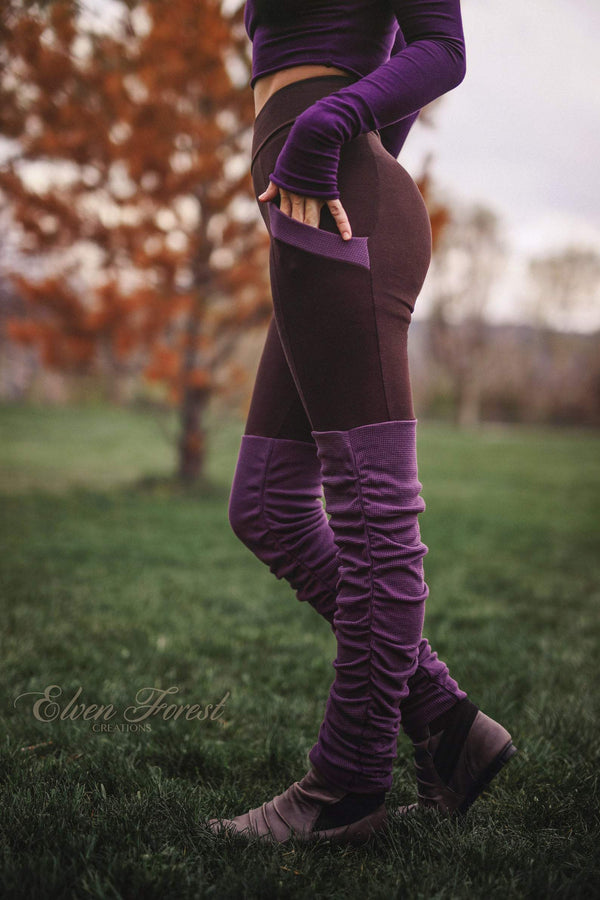 Fleece Leggings  Earthy clothing inspired by fairytale and