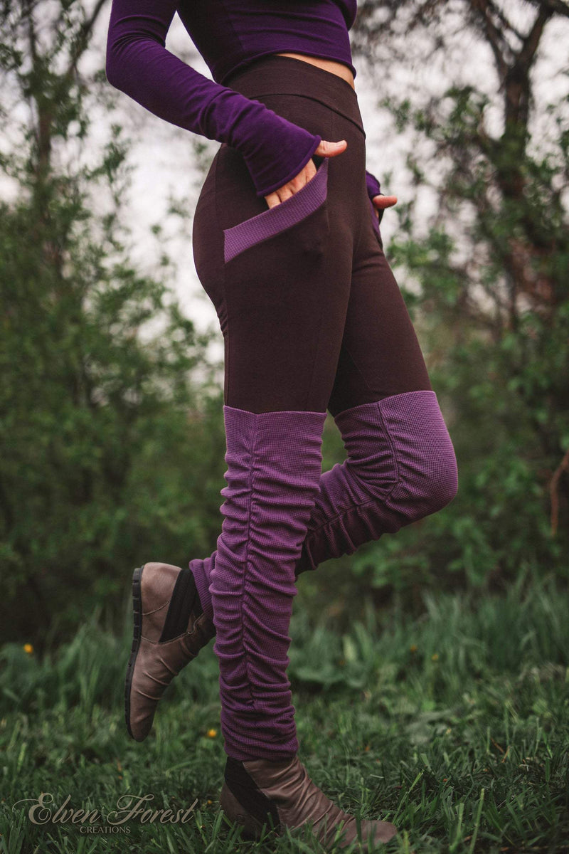 Thermal Pocket Leggings  Earthy clothing inspired by fairytale and  festivals as well as by underground communities of artists and travelers.
