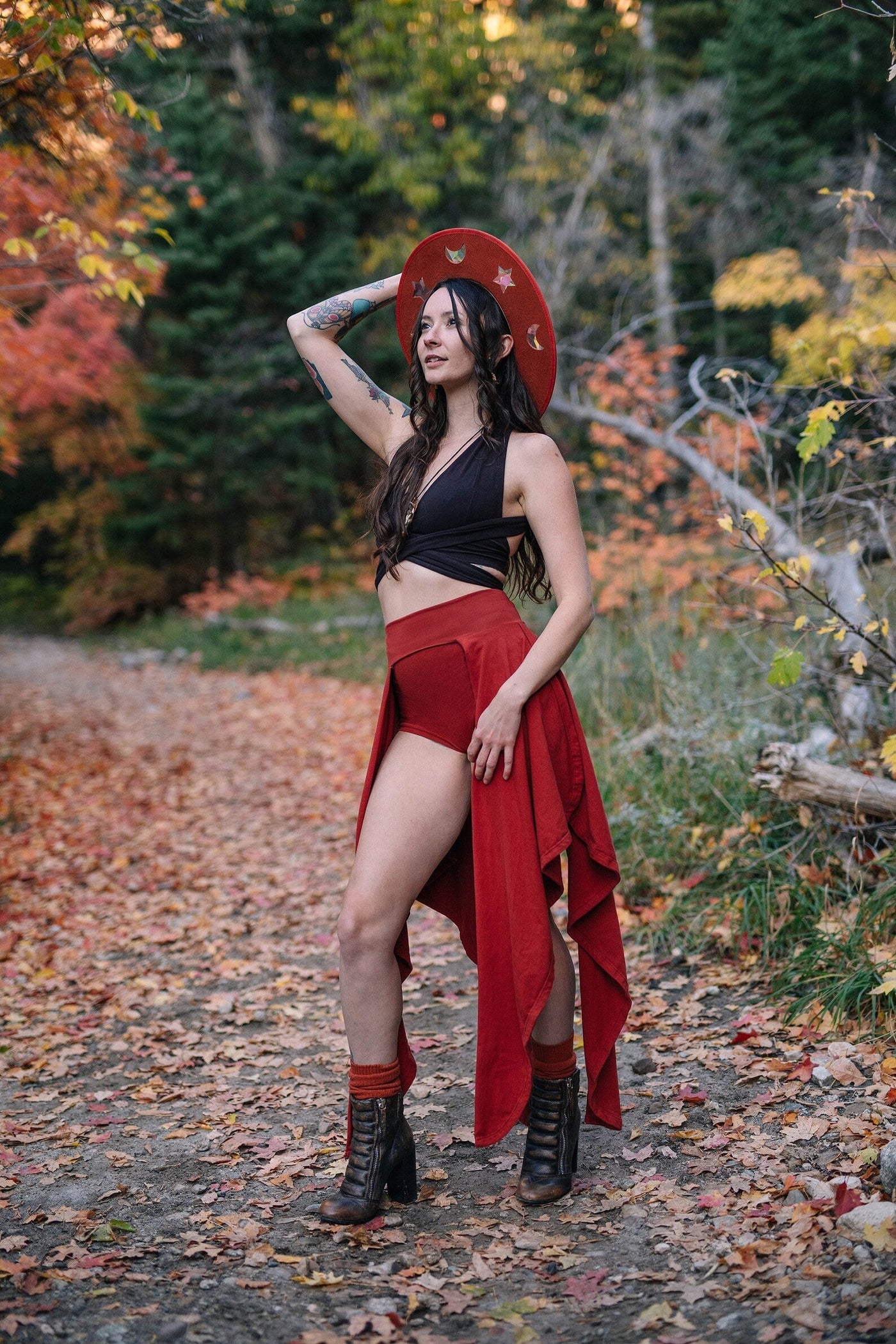 Winged Duster Skirt | Earthy clothing inspired by fairytale Winged Duster Skirt | Earthy clothing inspired by fairytale